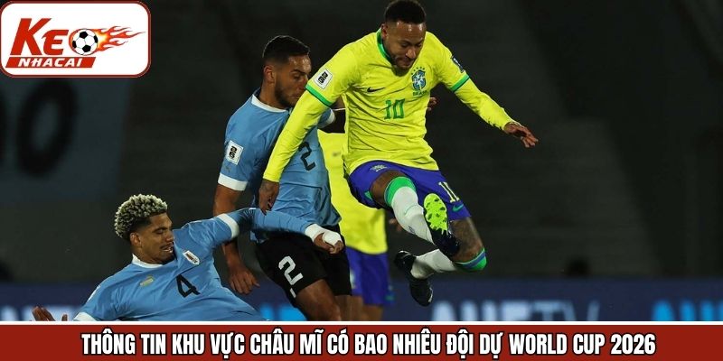 Thông tin số lượng đại diện tại giải đấu bóng đá 2026