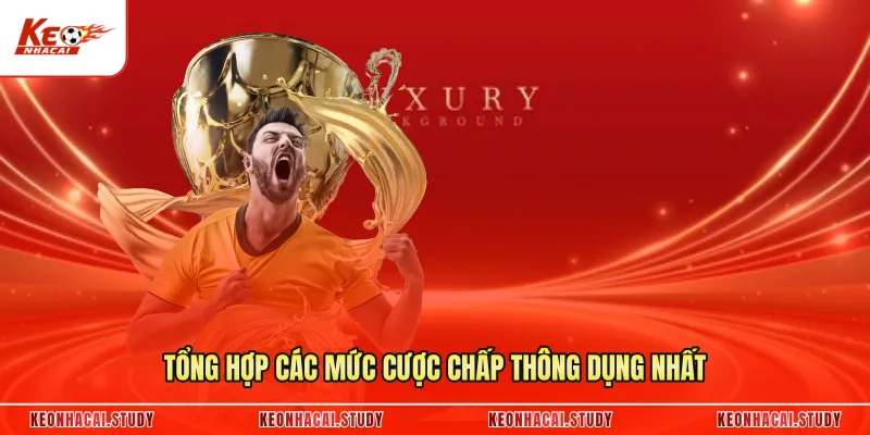 Tổng hợp các mức cược chấp thông dụng nhất