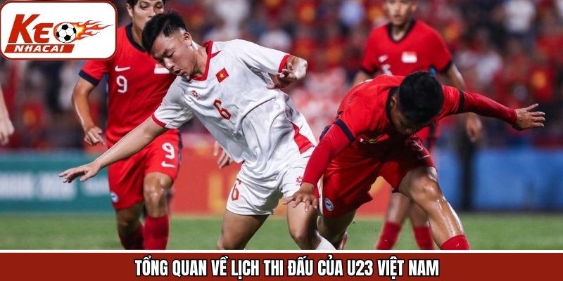 Đôi nét về lịch trình ra sân của U23 Việt Nam